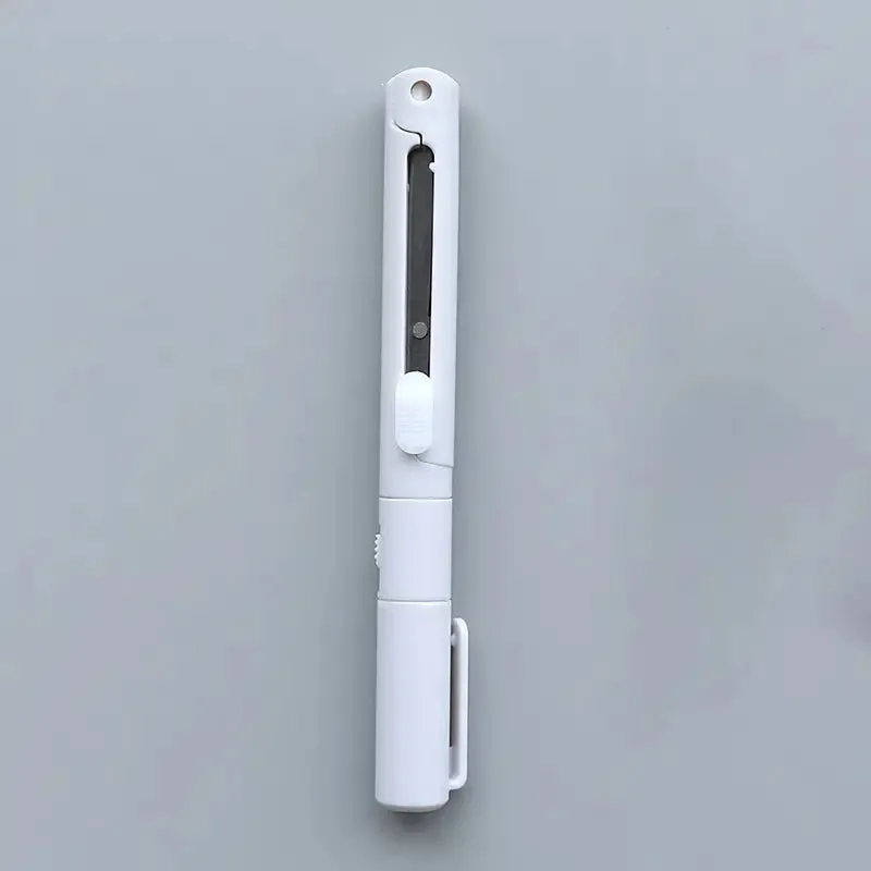 3-Pack: 2-in-1 Pen Style Scissors with Paper Cutter