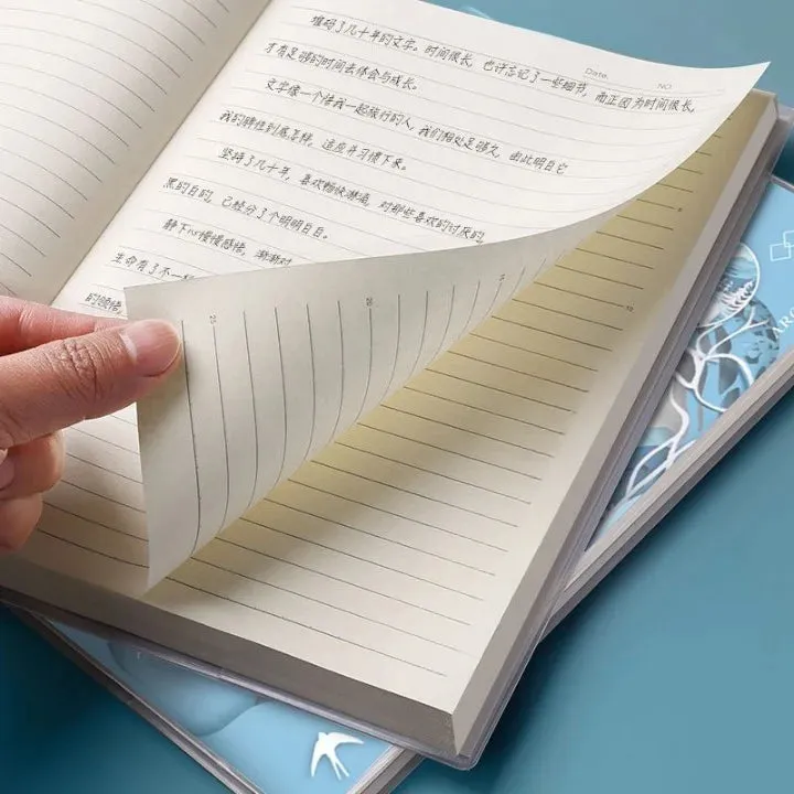 3D Chinese Temple Printed Notebook