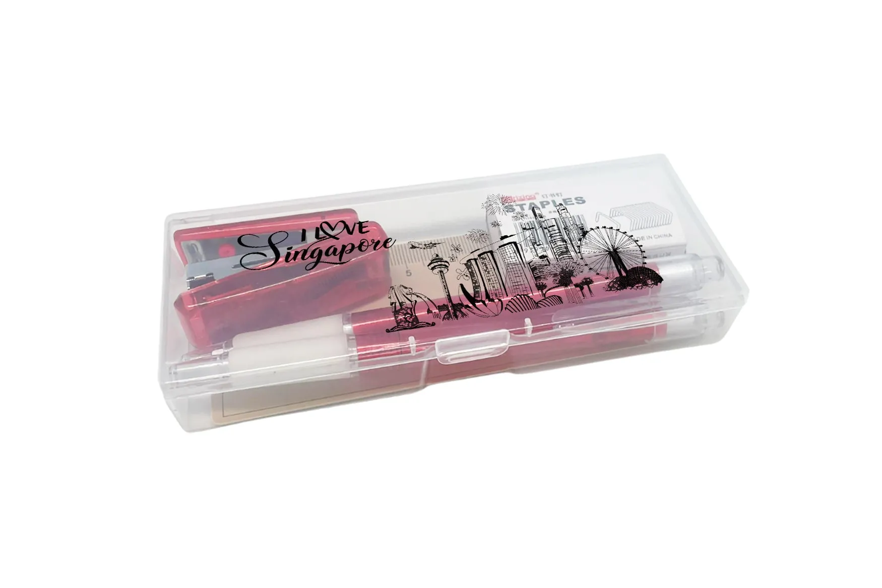 4 Piece Stapler Stationery Set
