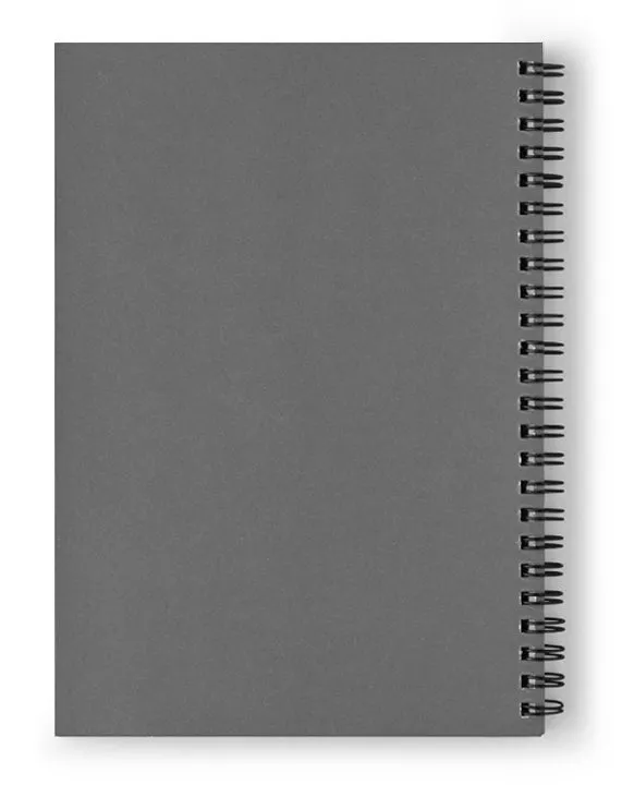 Abstract #5 - Mystery - Spiral Notebook