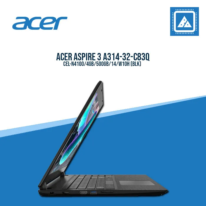 ACER ASPIRE 3 A314-32-C83Q CEL-N4100 /4GB/500GB | BEST FOR STUDENTS LAPTOP