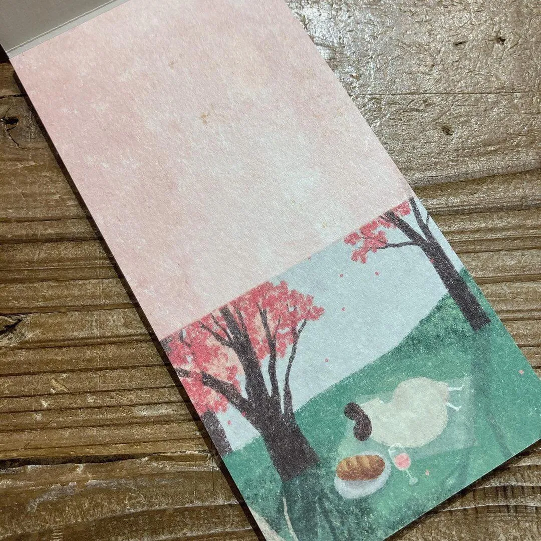 Akira Kusaka Memo Pad - The Cycle of Season