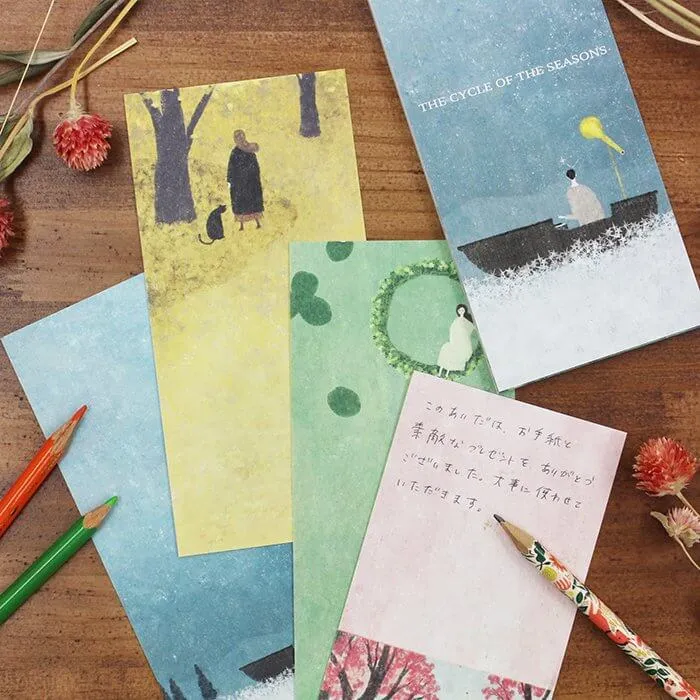 Akira Kusaka Memo Pad - The Cycle of Season