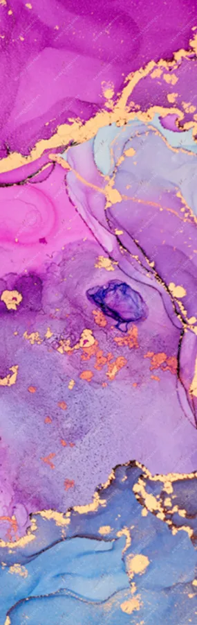 Alcohol ink - vinyl pen wrap
