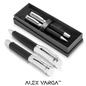 Alex Varga Volans Ball Pen & Rollerball Set -  Only