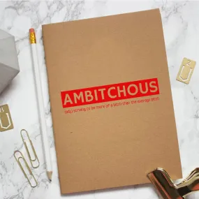 AMBITCHOUS KRAFT NOTEBOOK