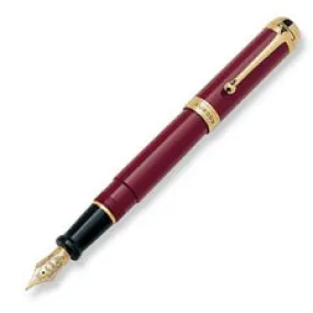Aurora Pens Talentum Burgundy D12X Fountain Pen