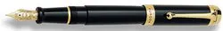 Aurora Pens Talentum Classic Black GT D12N Fountain Pen