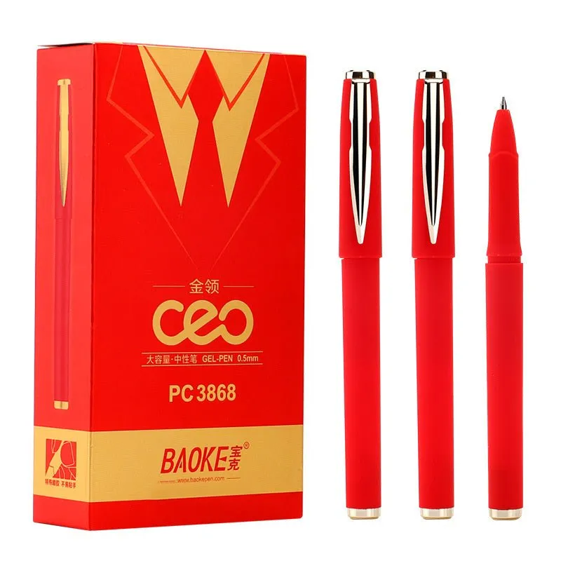 Baoke Ceo PC3868  Gel Pen 0.5mm Pack of 2