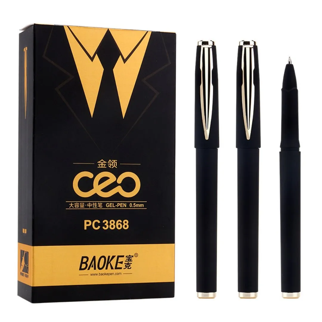 Baoke Ceo PC3868  Gel Pen 0.5mm Pack of 2
