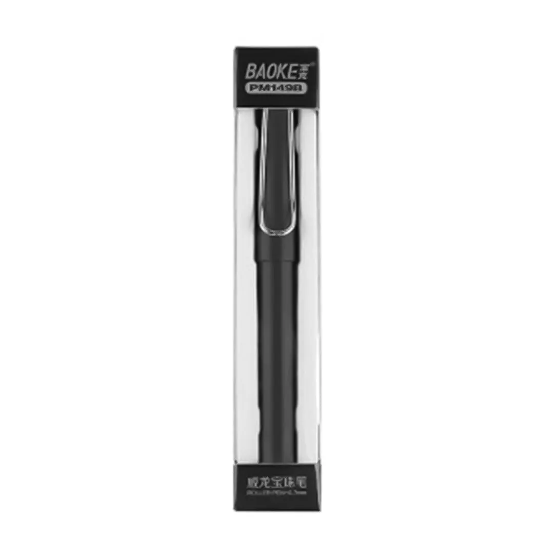 Baoke 0.5mm Fountain Pen, Black Body - Model PM 149B, Premium Writing Instrument