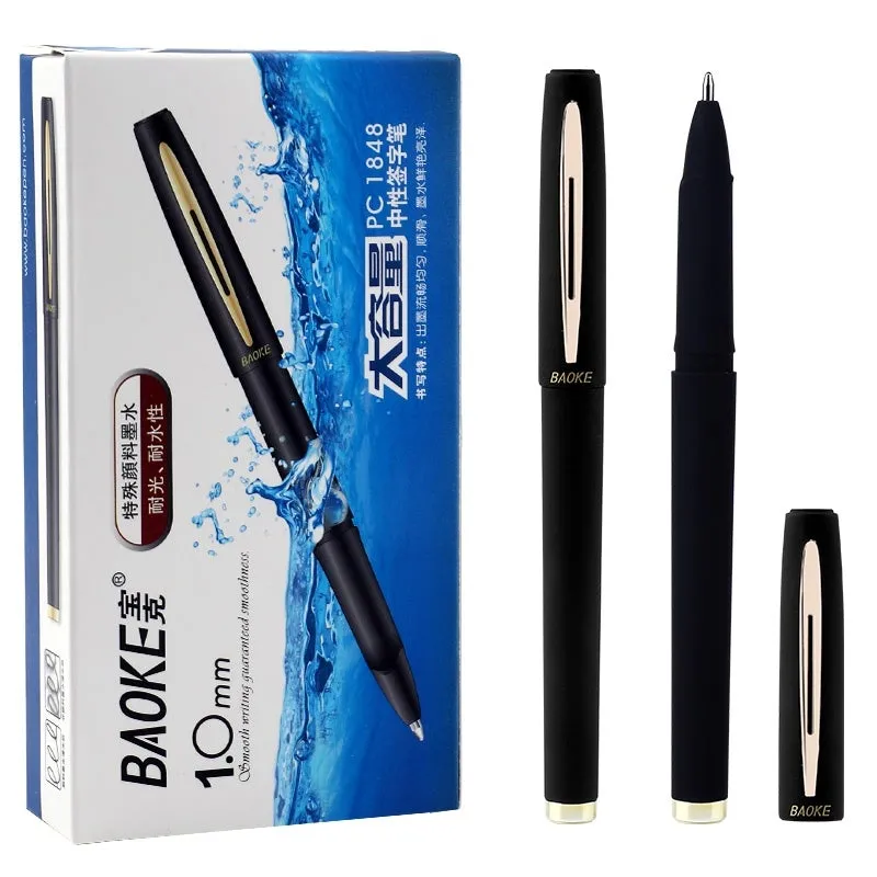 Baoke Gel Ink Pens 1.0mm (Pack Of 3)
