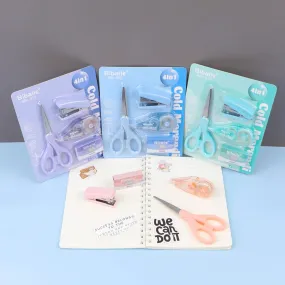 Bibaile 4 in 1 Cold Morandi Color Stationery Set