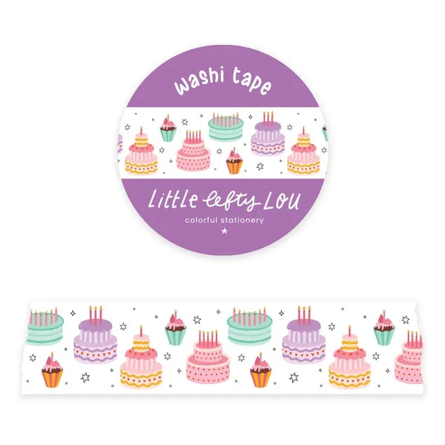 Birthday Cake Washi Tape