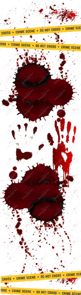 Blood splatter - vinyl pen wrap