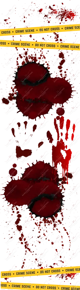 Blood splatter - vinyl pen wrap