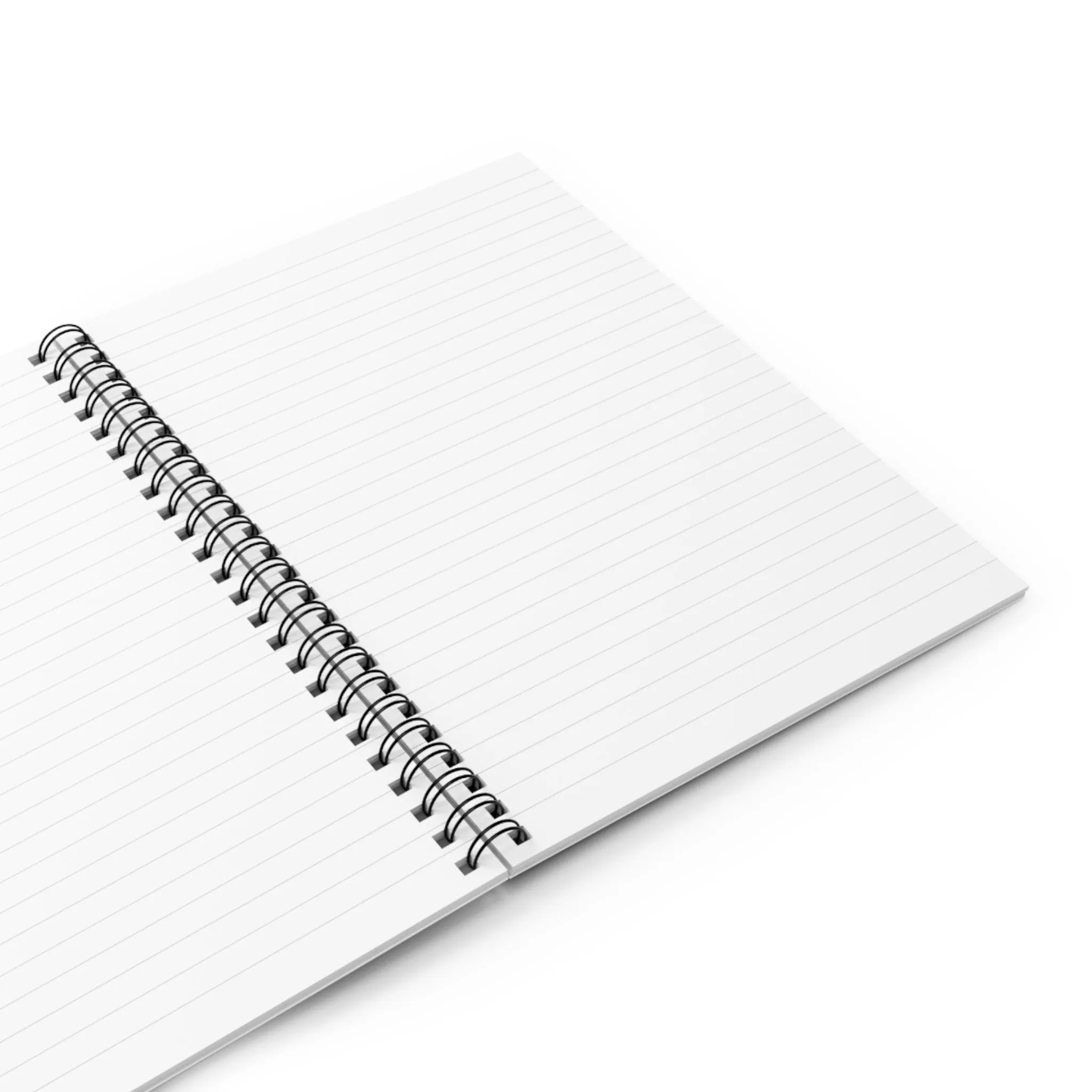 Blue and White Yarn Pattern Spiral Notebook - Ruled Line: Cozy Crafting Design