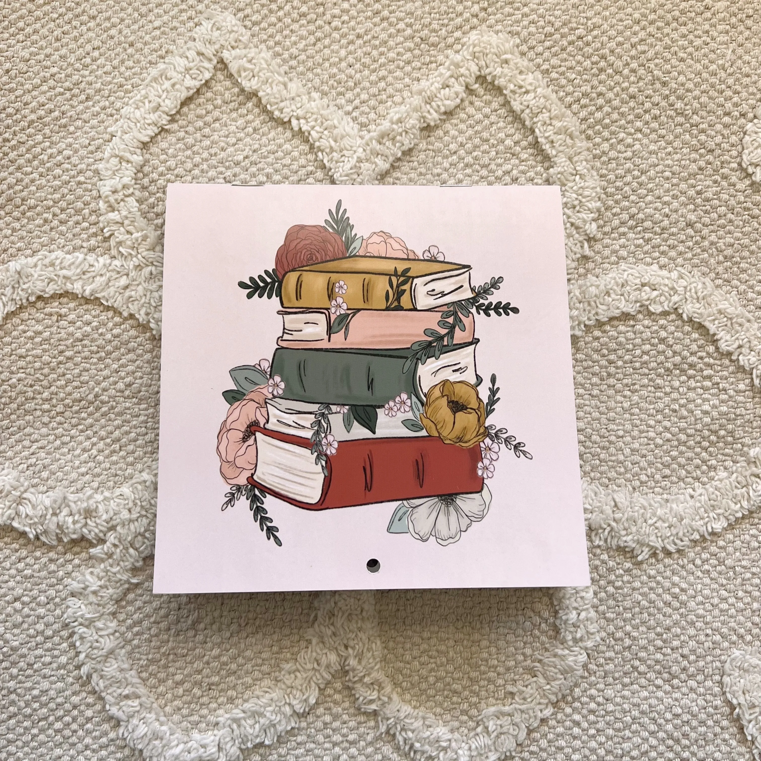 Bookish Undated Wall Calendar