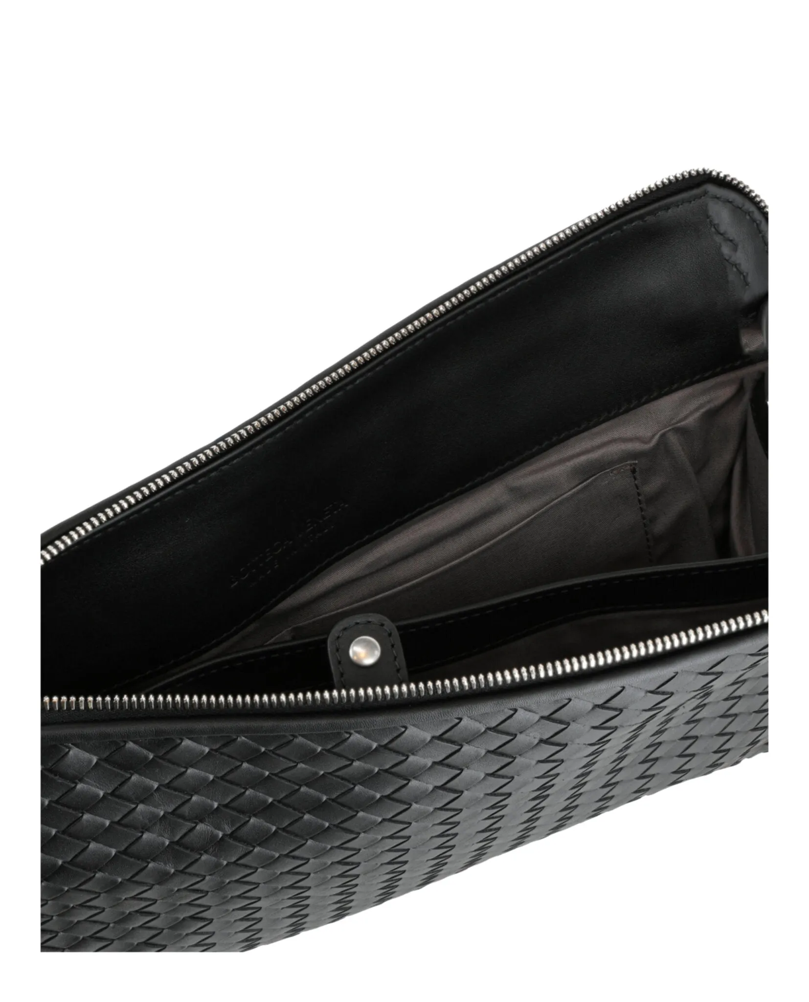 Bottega Veneta Mens Intrecciato Document Pouch