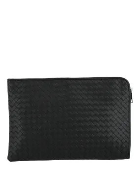 Bottega Veneta Mens Intrecciato Document Pouch