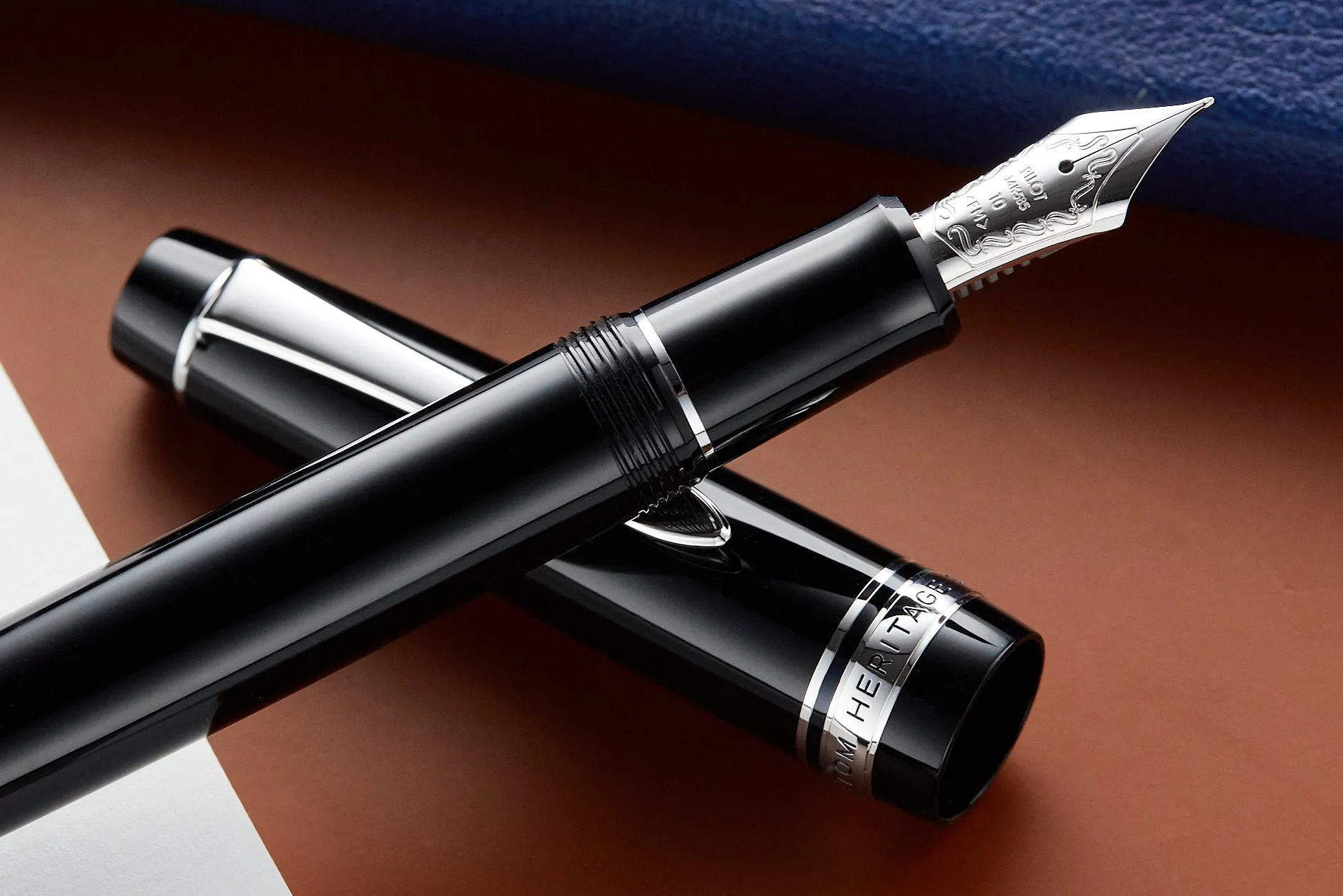 (Bottom Shelf) Pilot Custom Heritage 912 Fountain Pen - Black
