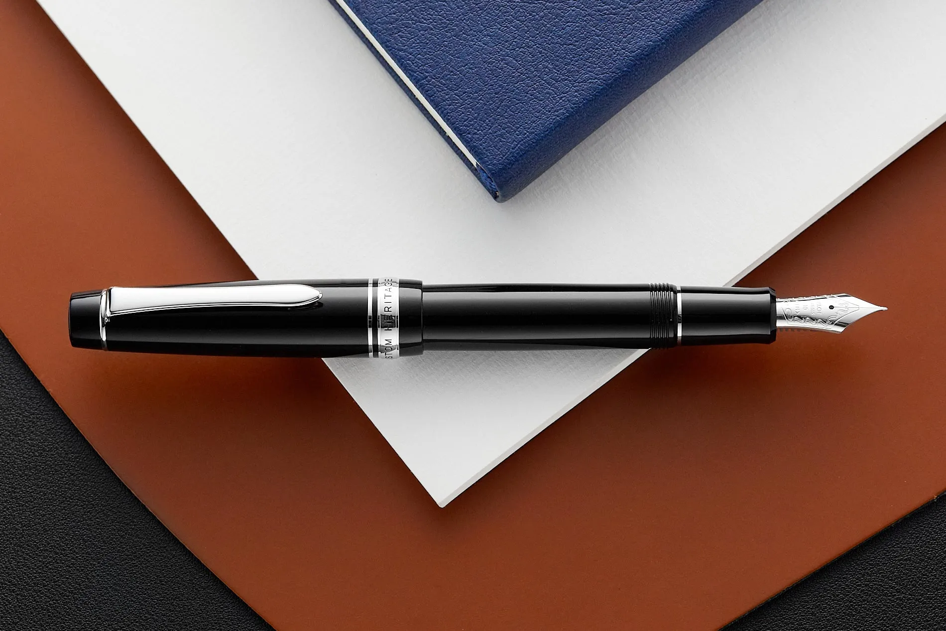 (Bottom Shelf) Pilot Custom Heritage 912 Fountain Pen - Black