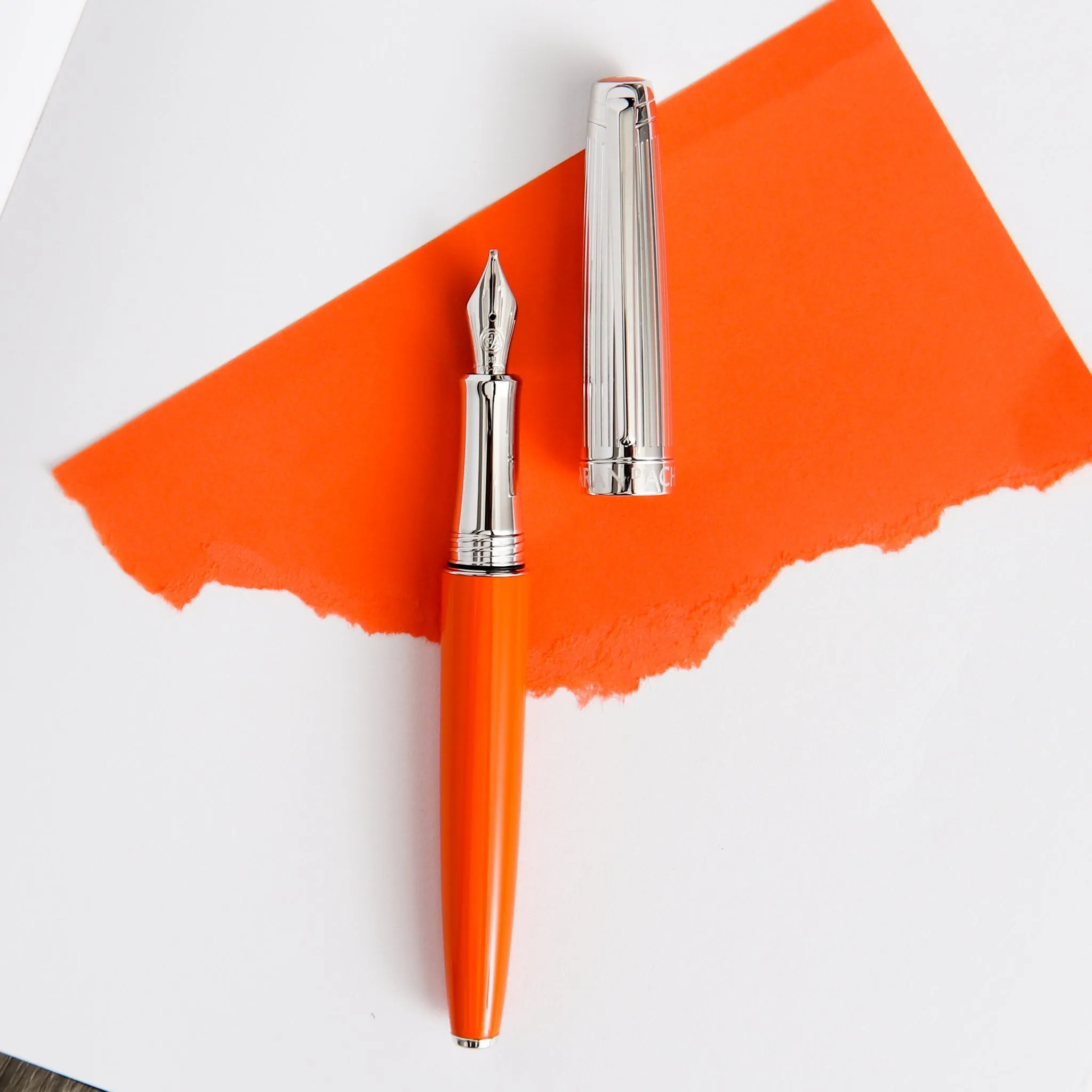 Caran d'Ache Leman Bicolor Saffron Fountain Pen