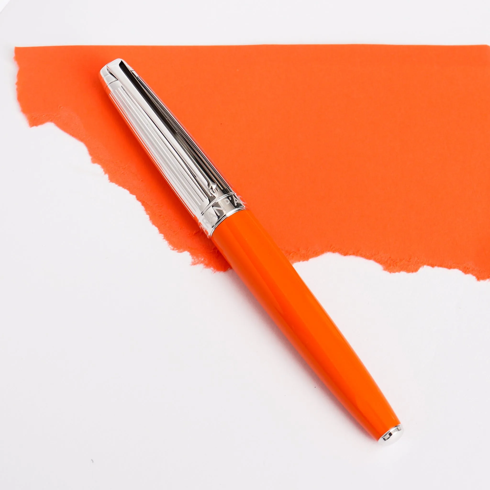 Caran d'Ache Leman Bicolor Saffron Fountain Pen