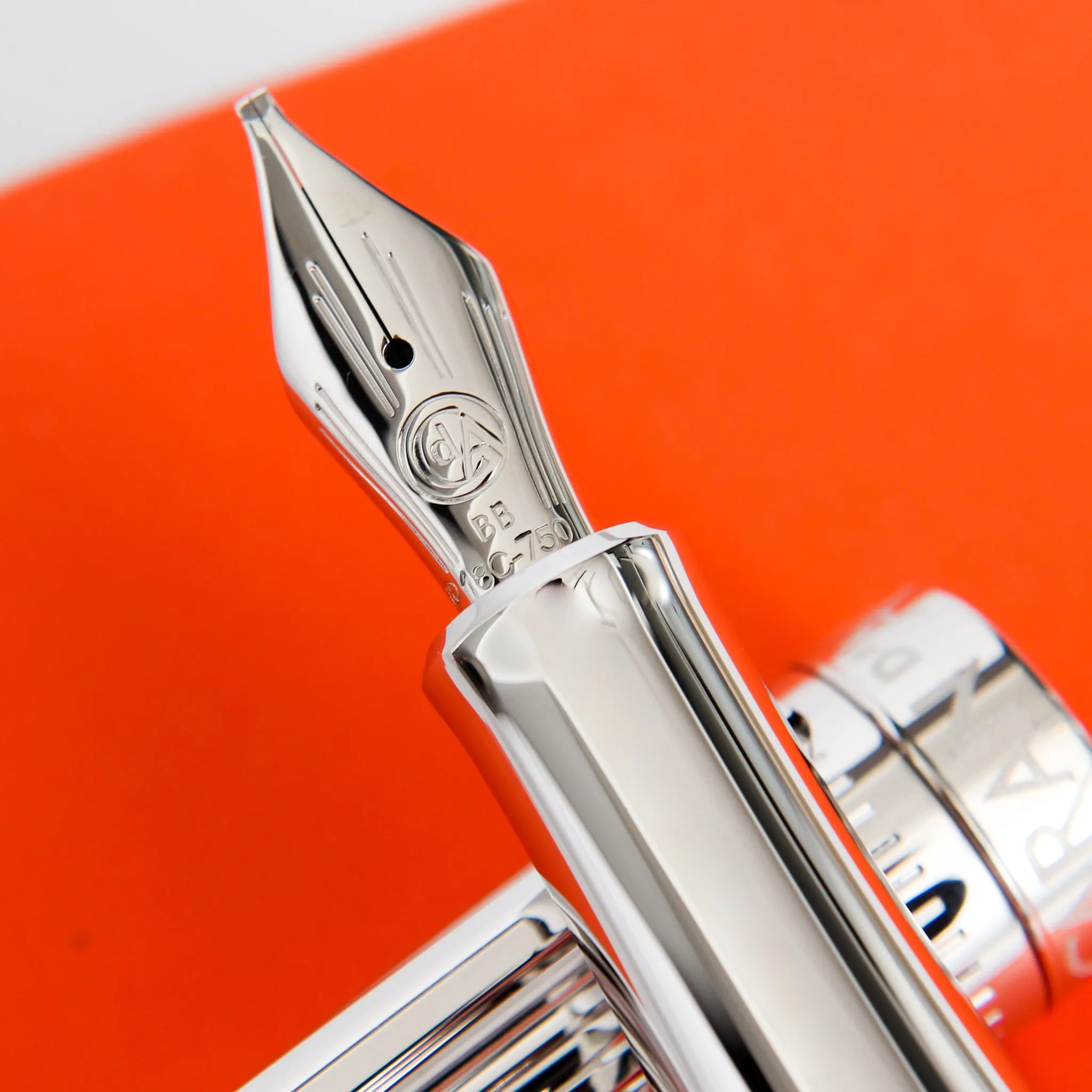 Caran d'Ache Leman Bicolor Saffron Fountain Pen