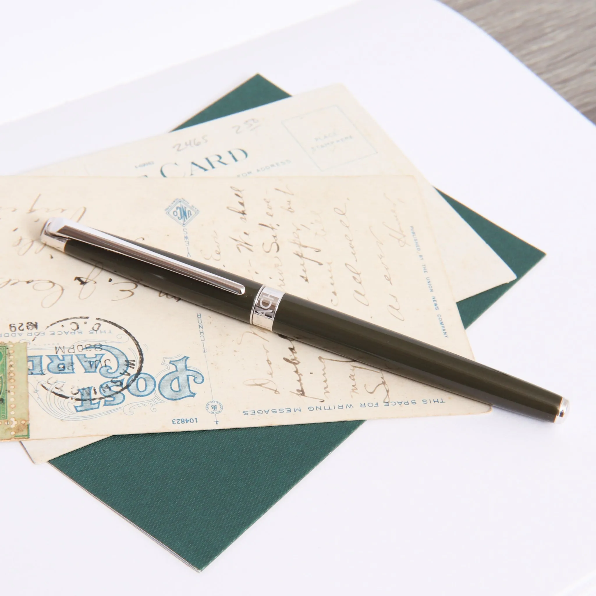 Caran d'Ache Leman Slim Terre d'Ombre Fountain Pen
