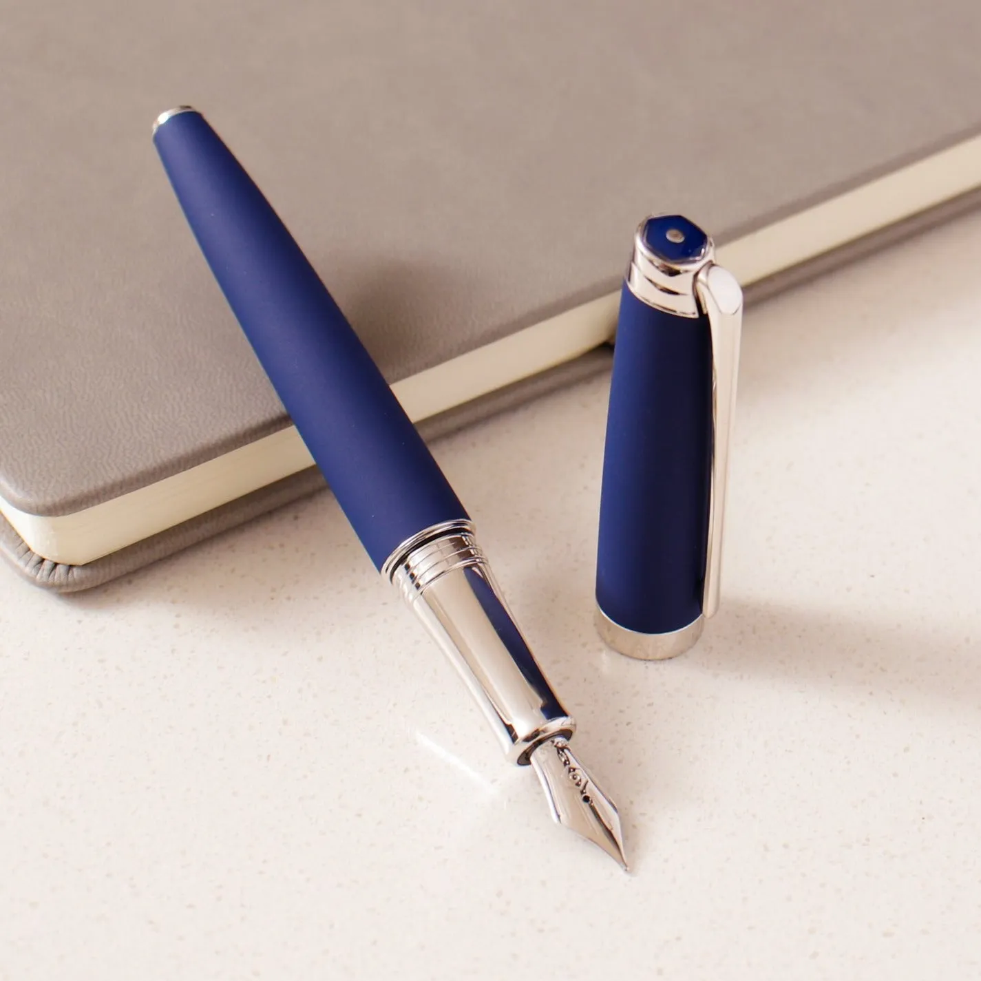 Caran D'Ache Leman V2 Blue Night Fountain Pen
