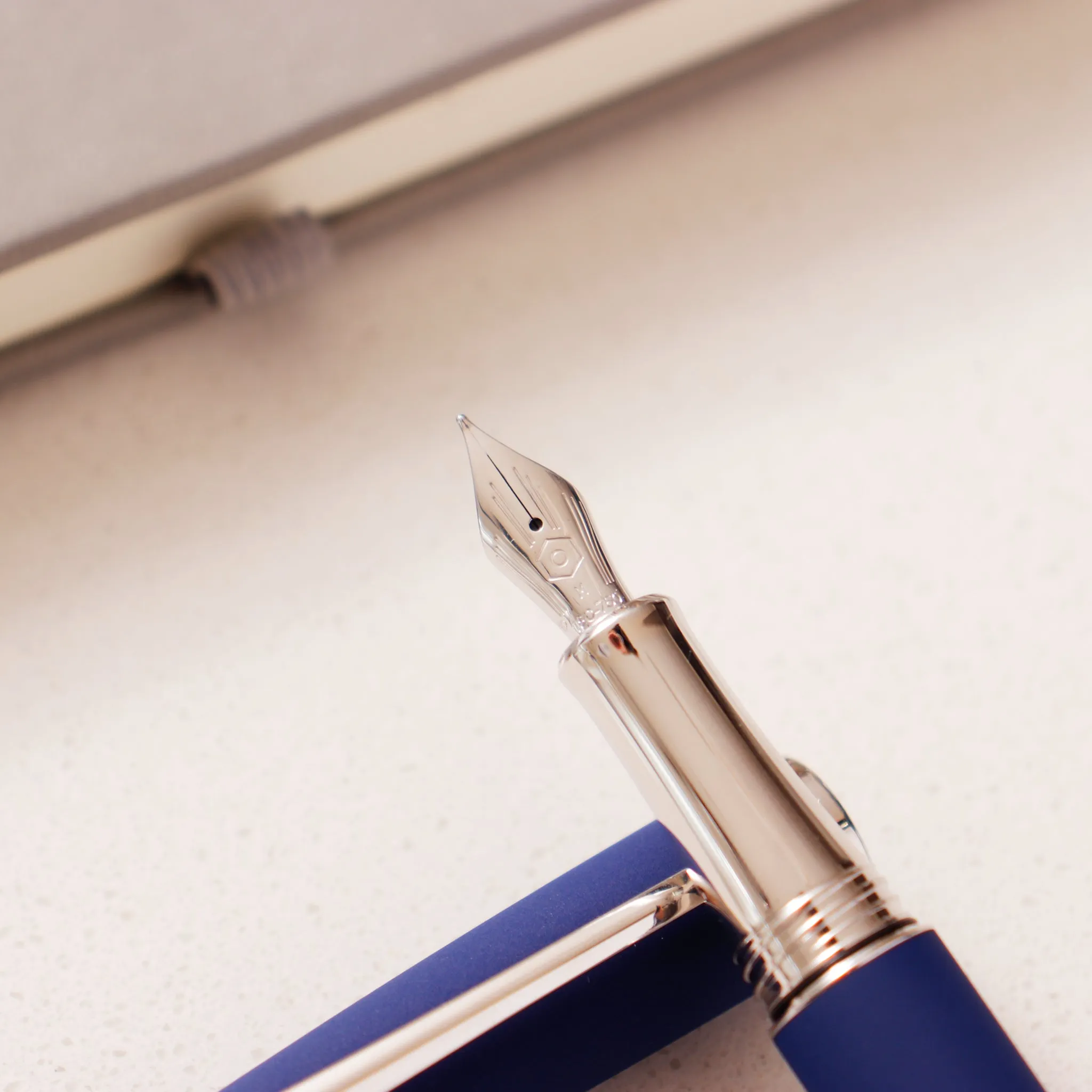 Caran D'Ache Leman V2 Blue Night Fountain Pen