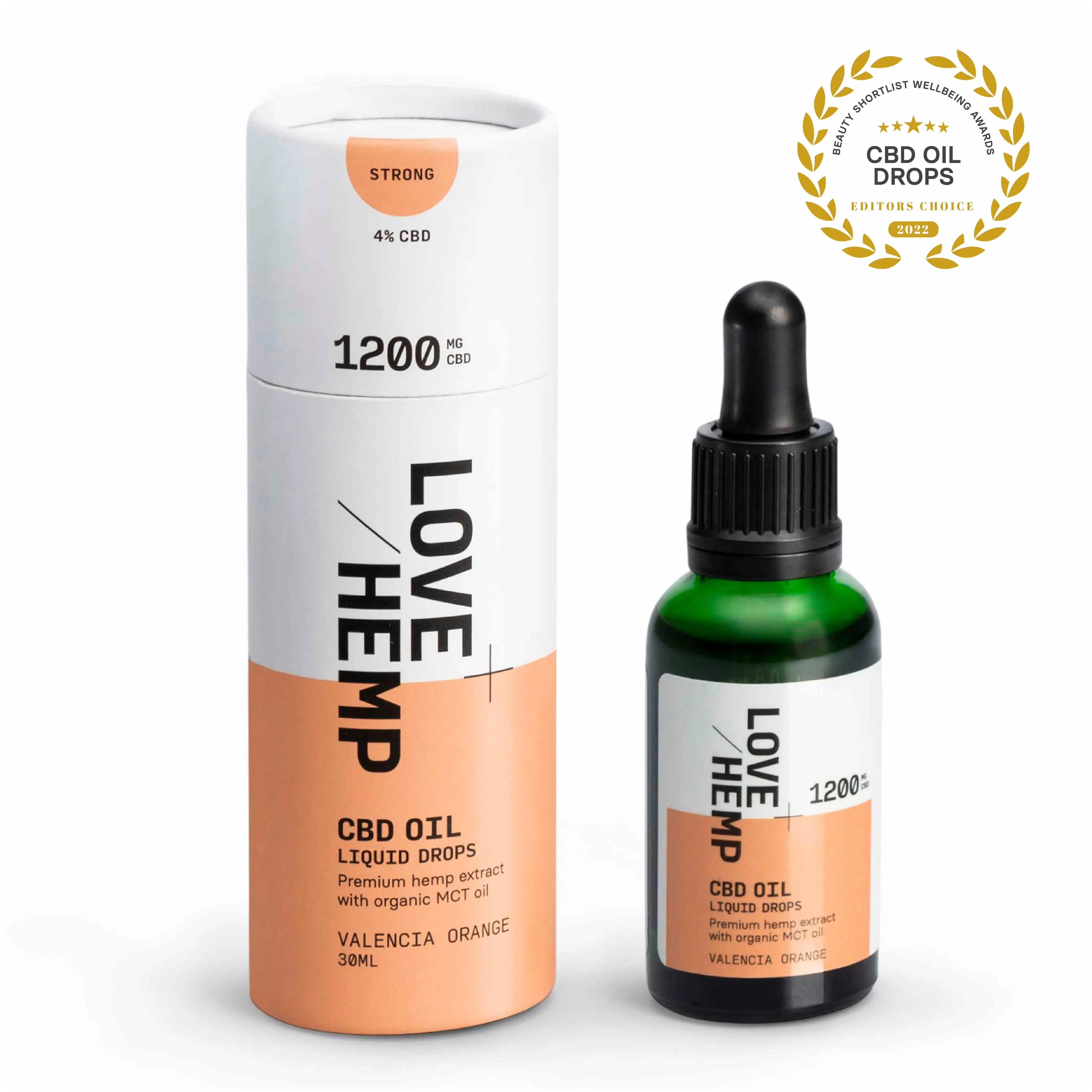 CBD Oil Drops 1200mg - Strong | 30ml Tincture