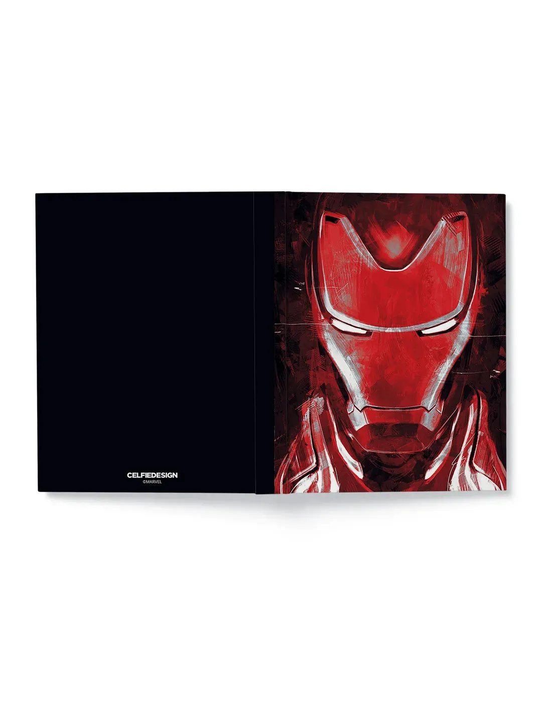 Charcoal Art Iron Man Hardbound Diary
