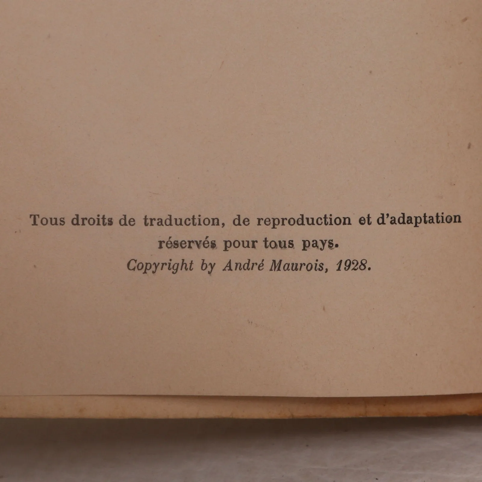 Climats Roman 1928 Andre Maurois 1st Edition French Bernard Grasset