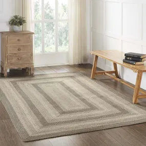 Cobblestone Jute Rug Rect w/ Pad 60x96