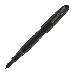 Conklin All American Fountain Pen in Matte Black with Gunmetal Trim
