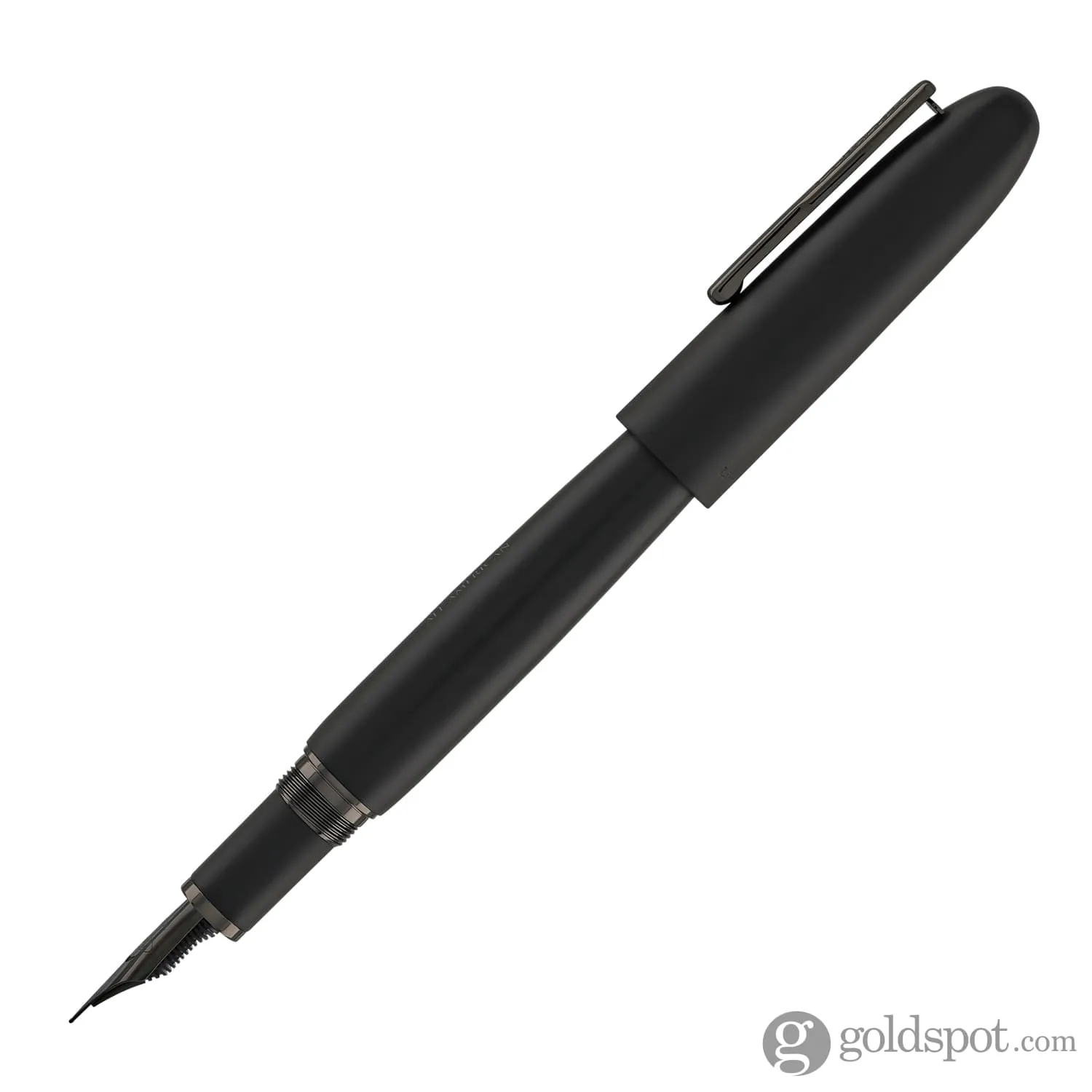 Conklin All American Fountain Pen in Matte Black with Gunmetal Trim