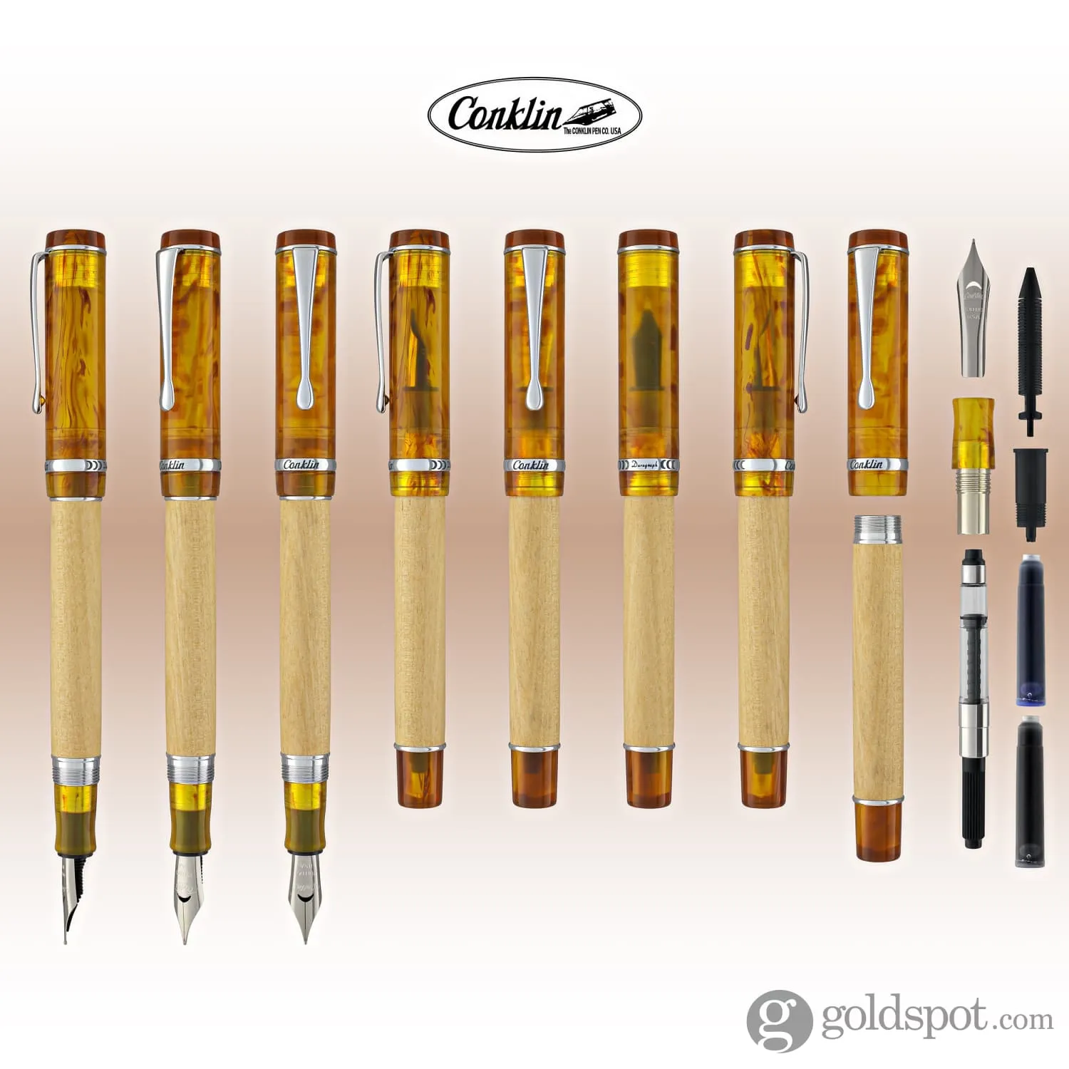 Conklin Duragraph Special Edition Fountain Pen in Voyager