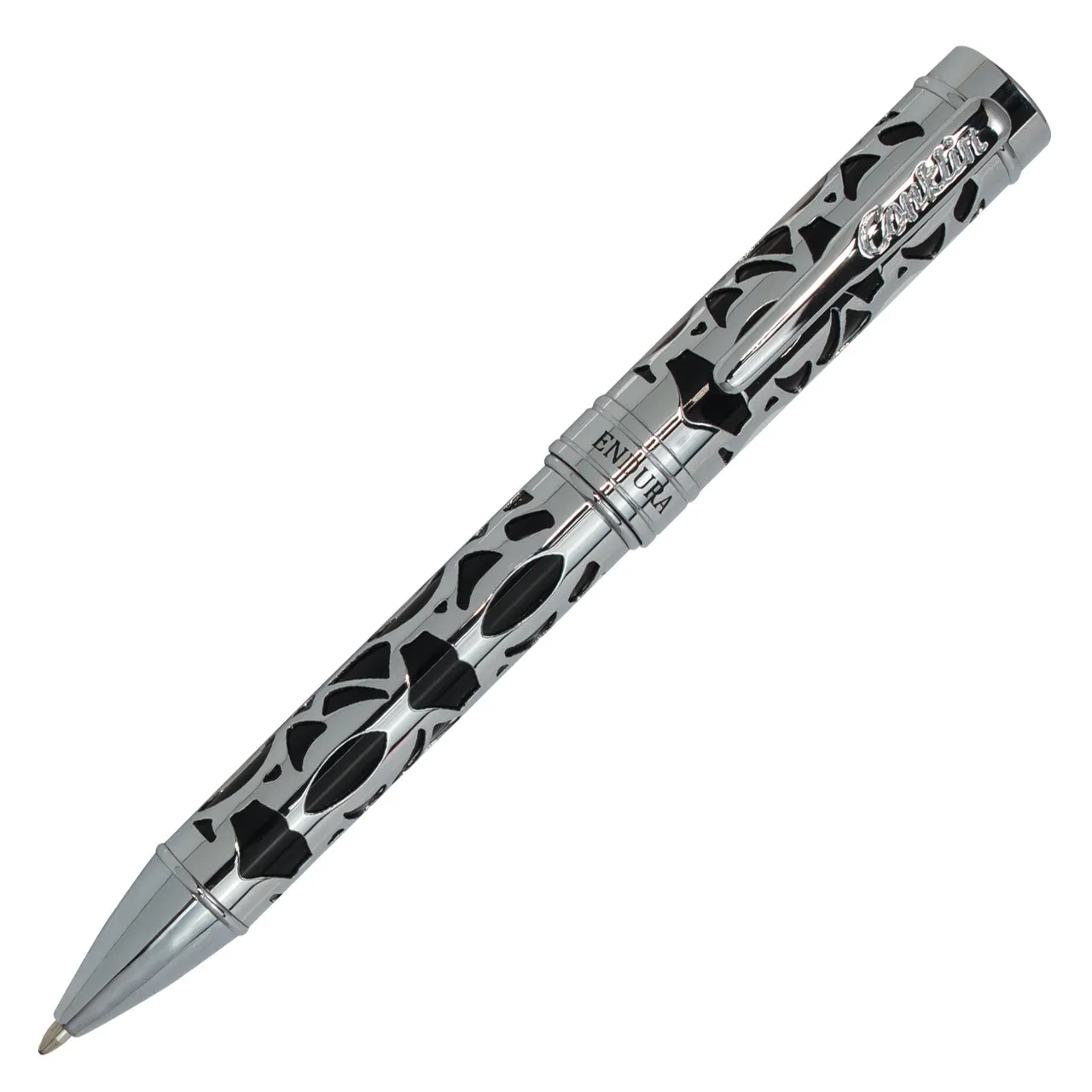 Conklin Endura Deco Crest Black Ballpoint Pen