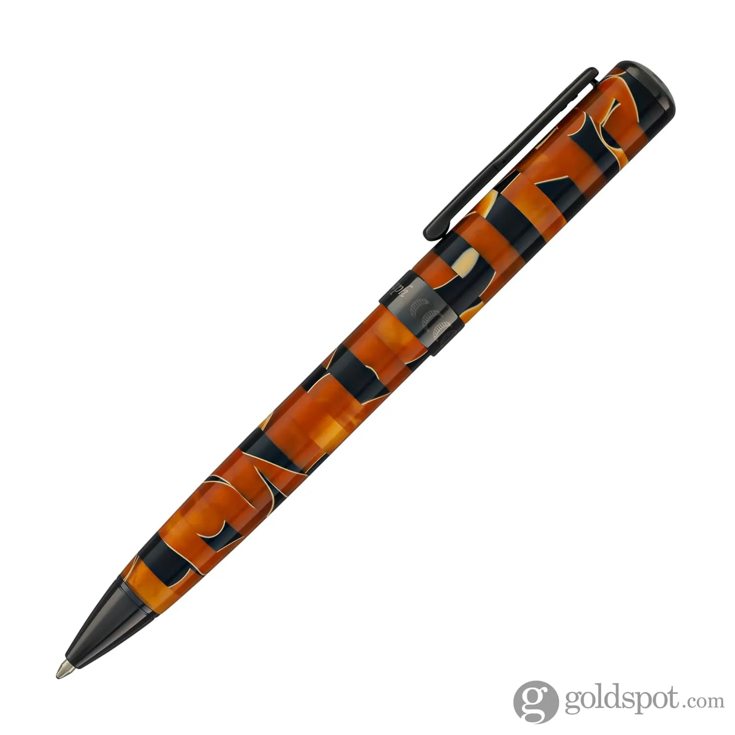 Conklin Stylograph Mosaic Ballpoint Pen in Orange/Black