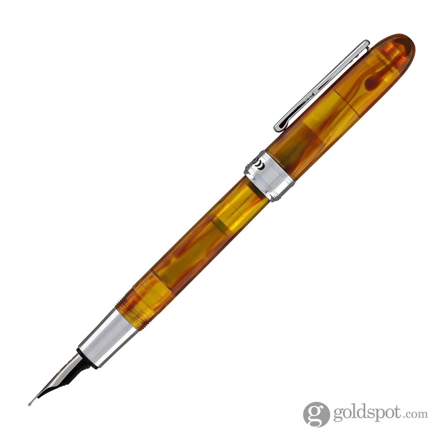 Conklin Symetrik Fountain Pen in Precious Amber