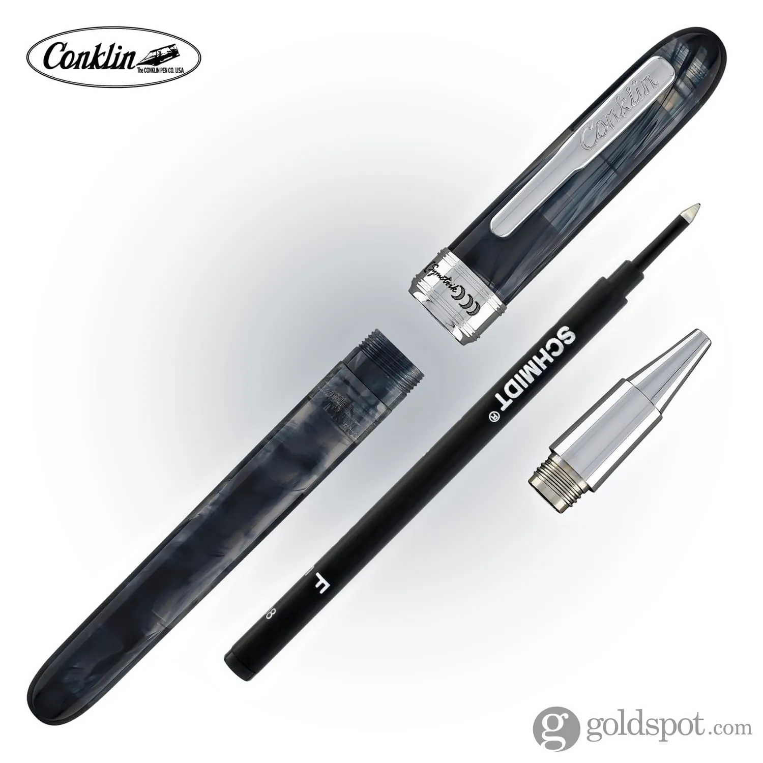 Conklin Symetrik Rollerball Pen in Blue Supernova