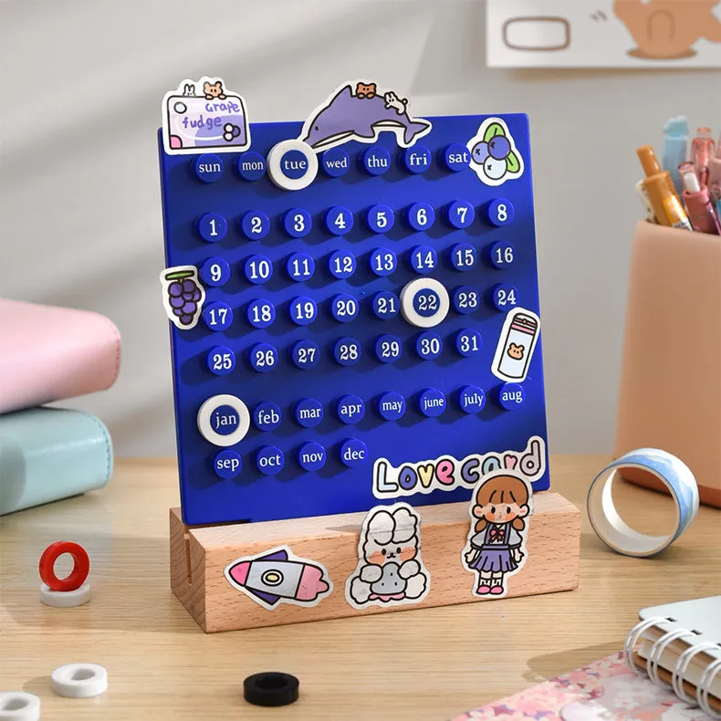 Cute DIY Table Calendar