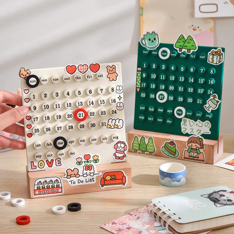 Cute DIY Table Calendar