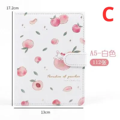 Cute Peach Notebook