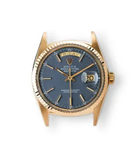 Day-Date 1803 | Blue Dial | Yellow Gold