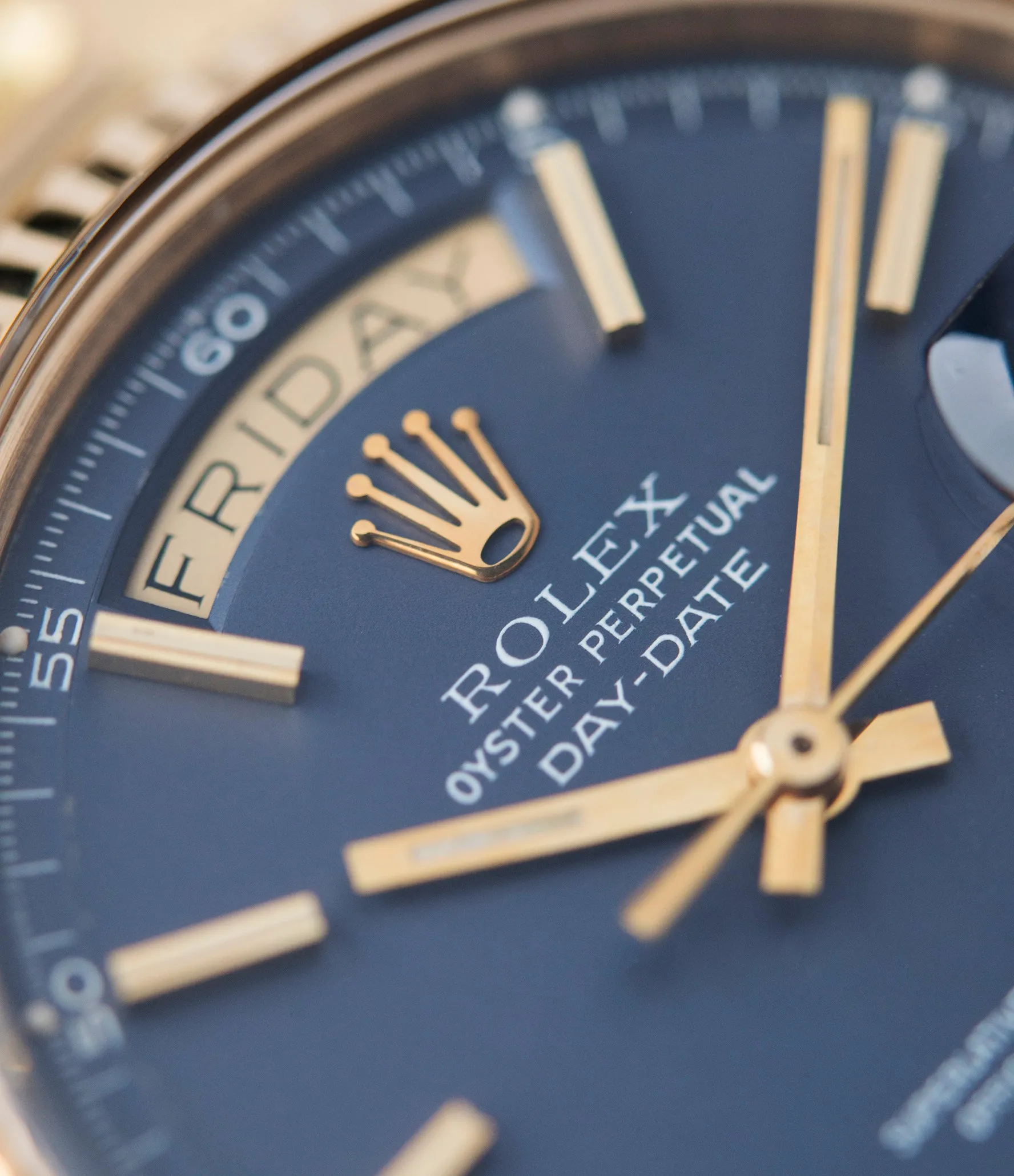 Day-Date 1803 | Blue Dial | Yellow Gold