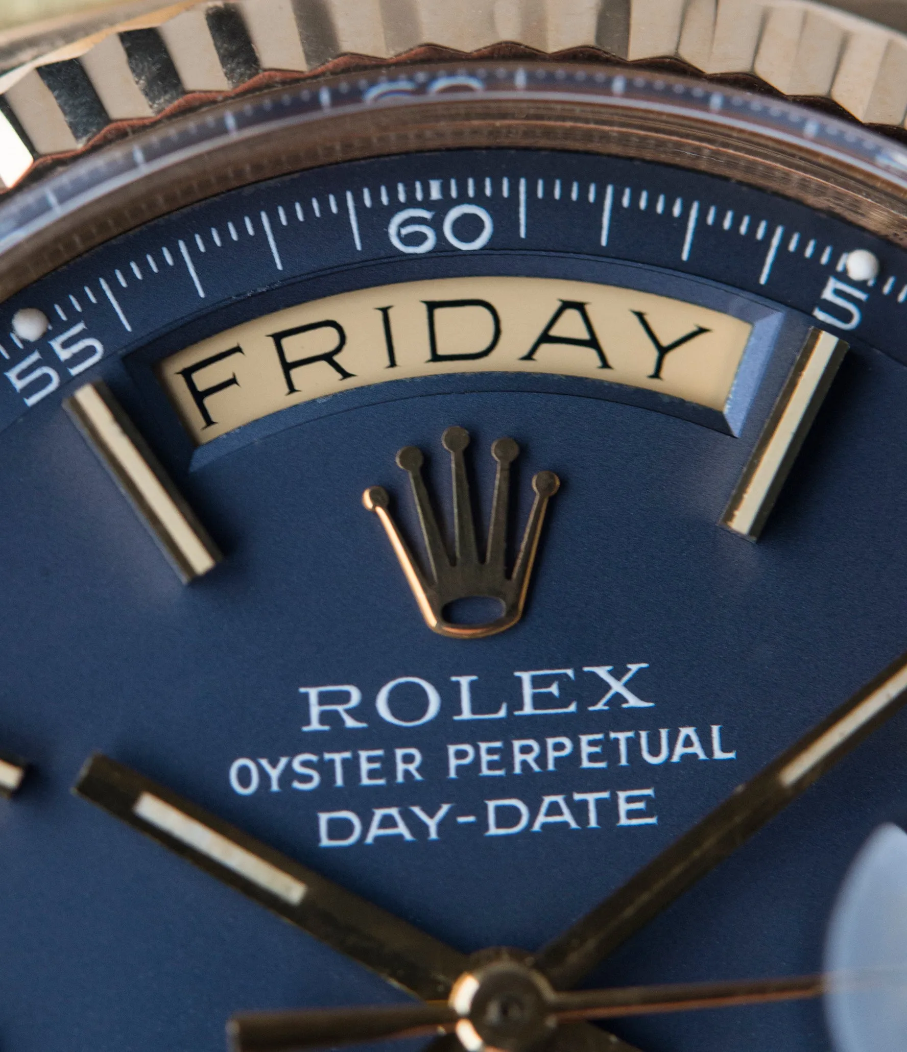 Day-Date 1803 | Blue Dial | Yellow Gold