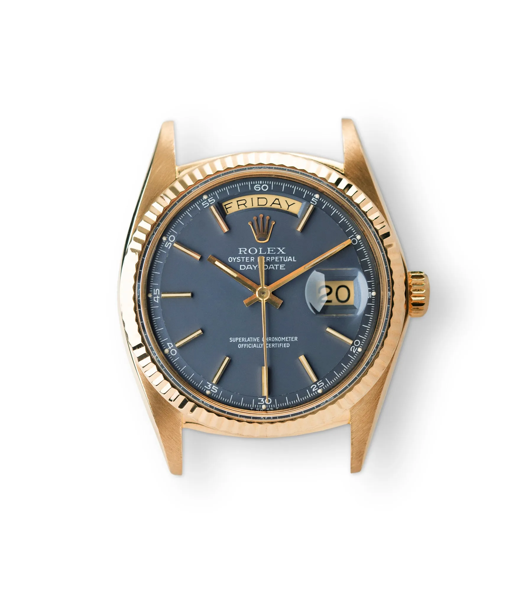 Day-Date 1803 | Blue Dial | Yellow Gold